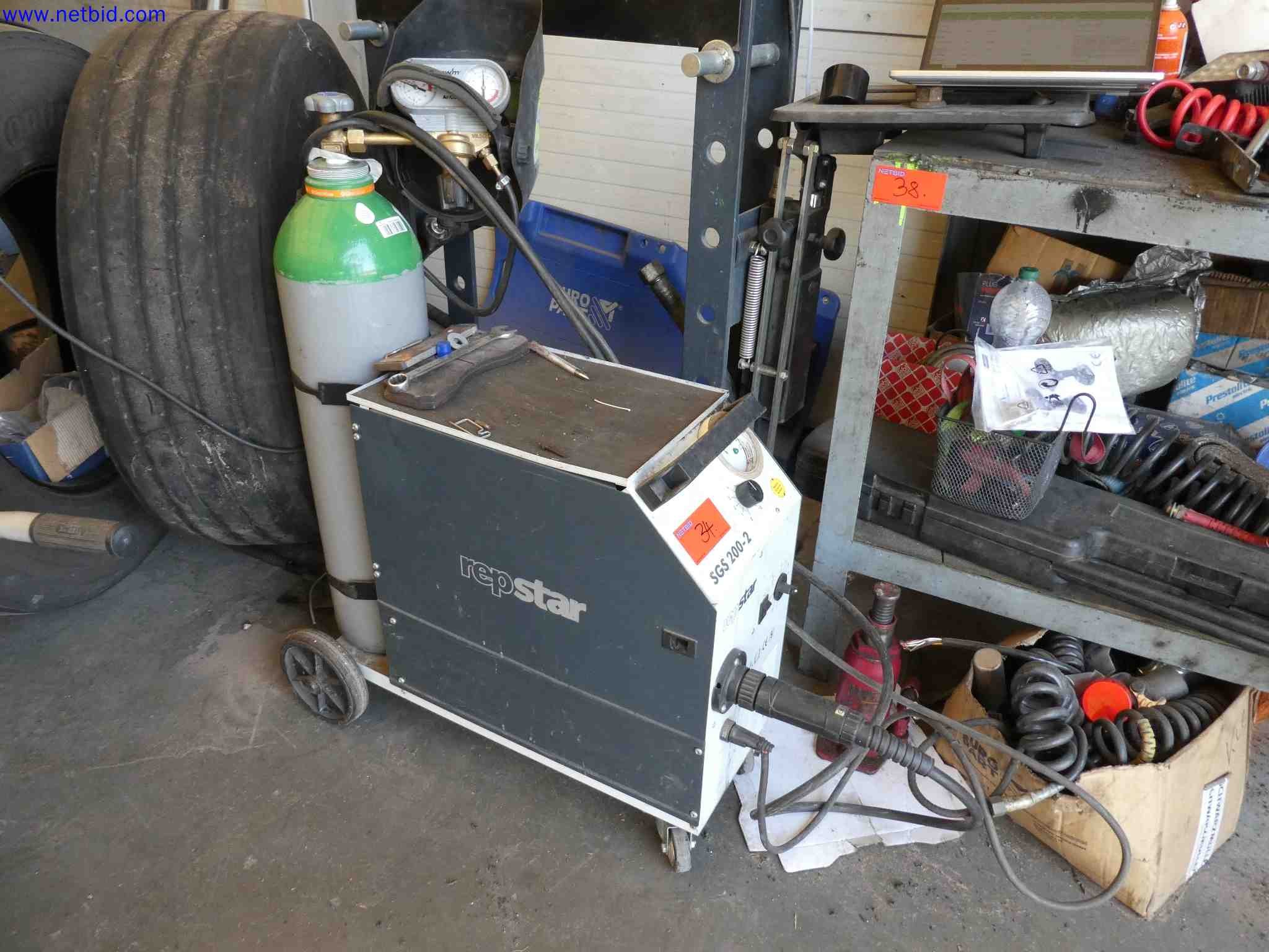 Schutzgas-Schweißgerät Repstar SGS 200-2